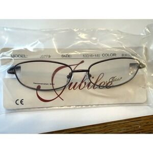 NWT Jubilee 5779 Burgundy‎ Spiral Design Metal EYEGLASSES FRAME RX 53-16-140mm